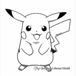 Pikachu Coloring Pages - Free &amp; Printable!