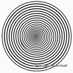 Concentric Circle Designs Coloring Pages 4