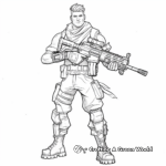 Cool Fortnite Characters Coloring Pages 4