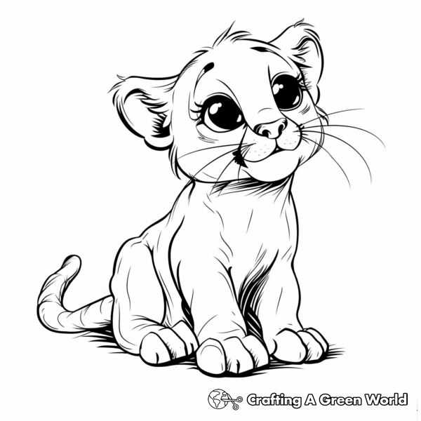 Cougar Coloring Pages - Free &amp; Printable!