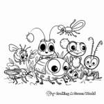 Discovering Insects: Preschool Bug Coloring Pages 2