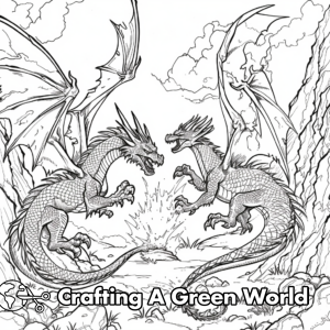 Dragon Coloring Pages - Free &amp; Printable!
