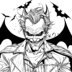 Dynamic Batman and Joker Coloring Pages 3