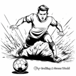 Dynamo Player in Action Coloring Pages 1