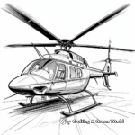 Experimental Helicopter Designs Coloring Pages 2