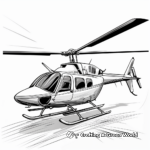 Experimental Helicopter Designs Coloring Pages 3