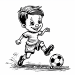 Famous Footballers Drawing for Coloring 2