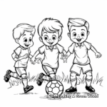 Famous Footballers Drawing for Coloring 4