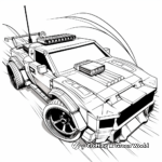 Fascinating Roblox Vehicle Coloring Pages 2