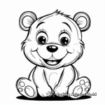 Friendly Animal Preschool Coloring Pages 2
