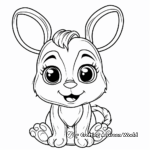Friendly Animal Preschool Coloring Pages 4