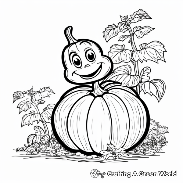 Pumpkin Coloring Pages - Free &amp; Printable!