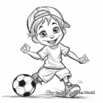 Fun August Sports Coloring Pages 1