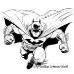 Fun Batman and Bat-Signal Coloring Pages 4