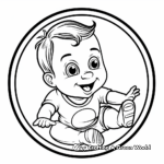 Fun Circle Coloring Pages for Toddlers 1