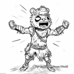 Fun Fortnite Emotes Coloring Pages 4