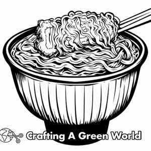 Noodles Coloring Pages - Free &amp; Printable!