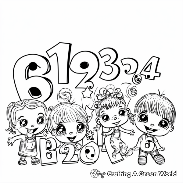 Preschool Coloring Pages - Free &amp; Printable!