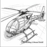 Futuristic Concept Helicopter Coloring Pages 3