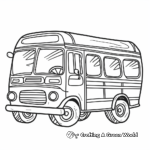 Getting Around: Preschool Transport Coloring Pages 1