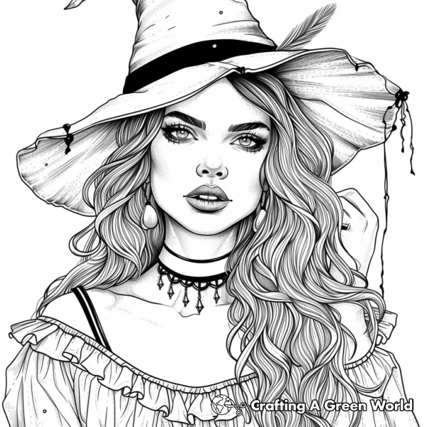Adult Horror Coloring Pages - Free &amp; Printable!