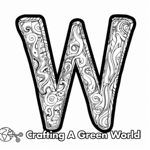 Coloring Group W Letter W Coloring Pages - Free & Printable!