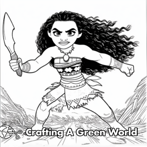Moana Coloring Pages - Free &amp; Printable!