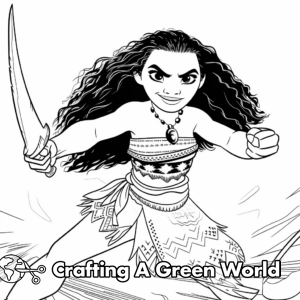 Moana Coloring Pages - Free &amp; Printable!