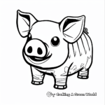 Hidden Secrets in Roblox Piggy Coloring Pages 2