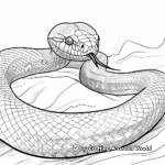 Horror Sea Snake Coloring Pages 2