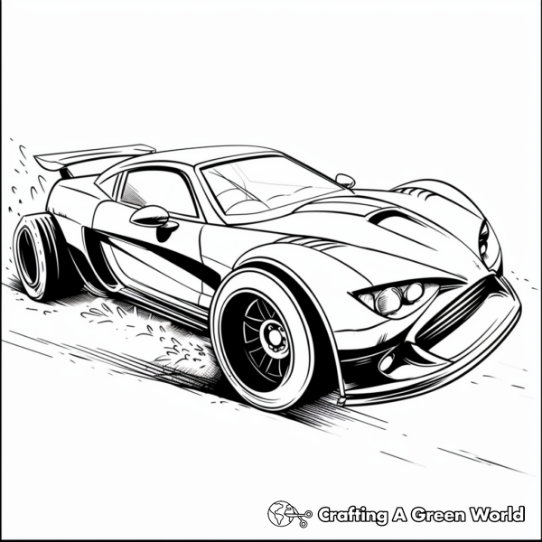 Hot Wheels Coloring Pages - Free & Printable!