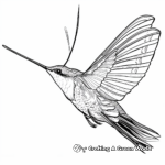 Hummingbird Hawk-moth Coloring Page for Nature Lovers 3
