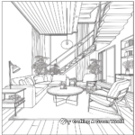 Interior Design Coloring Pages for Aspiring Architects 2