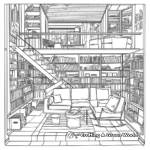 Interior Design Coloring Pages for Aspiring Architects 4