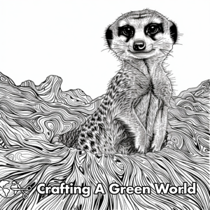 Meerkat Coloring Pages - Free &amp; Printable!
