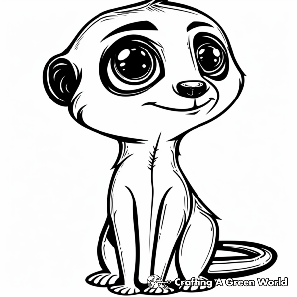 Meerkat Coloring Pages - Free &amp; Printable!