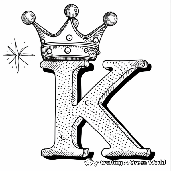 Letter K Coloring Pages - Free &amp; Printable!