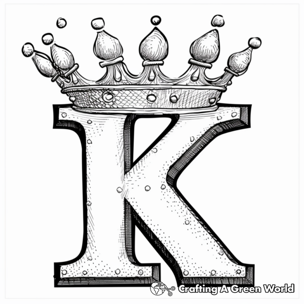 Letter K Coloring Pages - Free &amp; Printable!