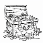 Legendary Fortnite Loot Coloring Pages 1