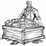 Legendary Fortnite Loot Coloring Pages 4