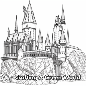 Harry Potter Coloring Pages - Free &amp; Printable!