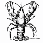 Maine Lobster Festival Coloring Sheet 4