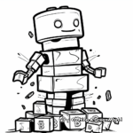 Mind-blowing Robux Stack Coloring Pages 3