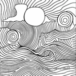 Minimalistic Design Coloring Pages for Adults 2
