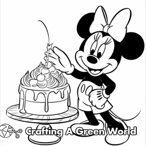 Minnie Mouse Coloring Pages - Free & Printable!