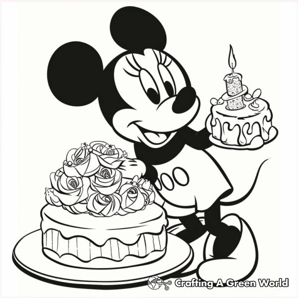 Minnie Mouse Coloring Pages - Free & Printable!