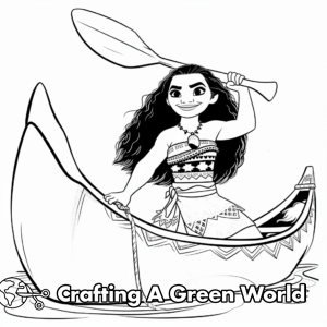 Moana Coloring Pages - Free &amp; Printable!