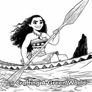 Moana Coloring Pages - Free &amp; Printable!