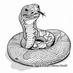 Mystical Anaconda Snake Coloring Pages 3