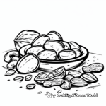 Nourishing Nuts Coloring Pages 3
